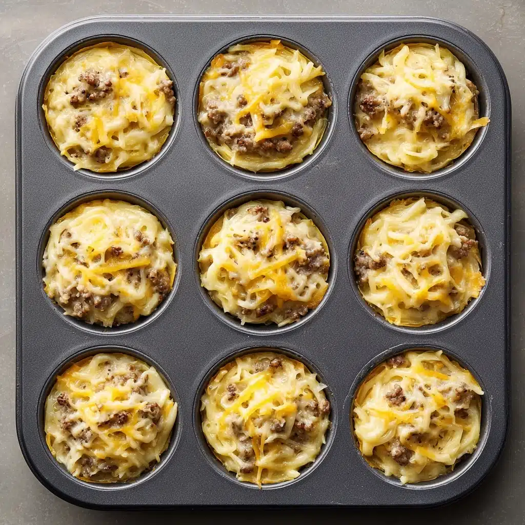 Sausage Breakfast Muffins (4-ingredients) Recipe - Recipe Image