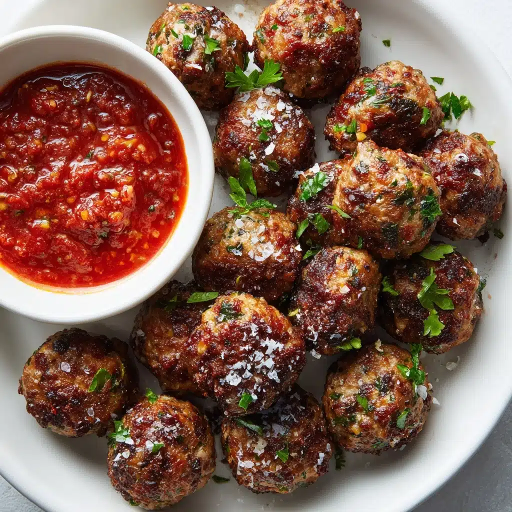 Baked Italian Meatballs Recipe - Recipe Image