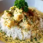 Creamy Smothered Chicken and Rice Recipe