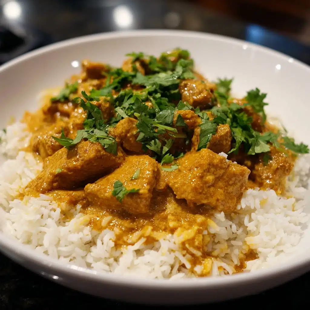 Creamy Smothered Chicken and Rice Recipe - Recipe Image