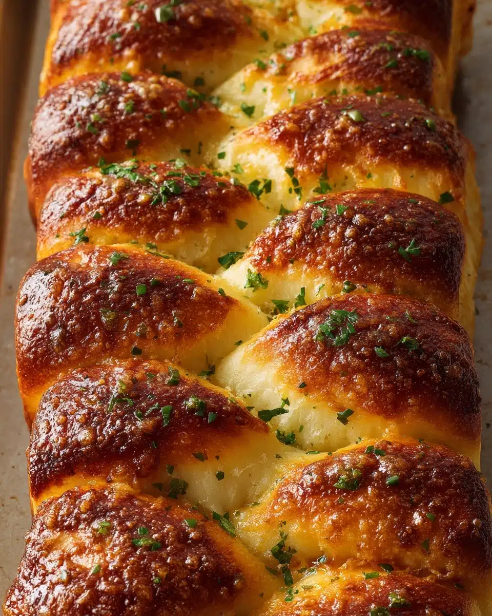 Cheesy Garlic Crescent Rolls Recipe