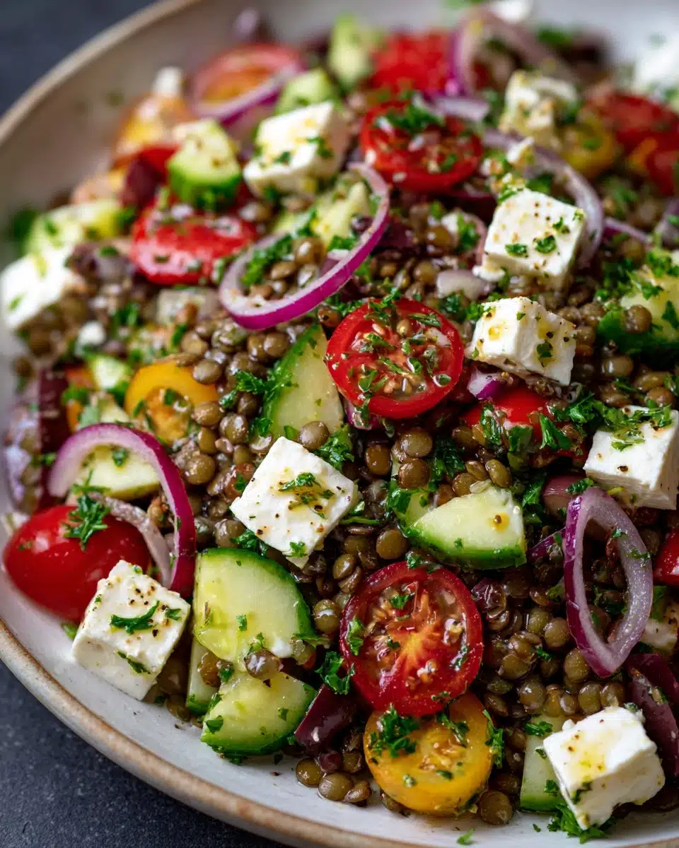 LENTIL SALAD Recipe