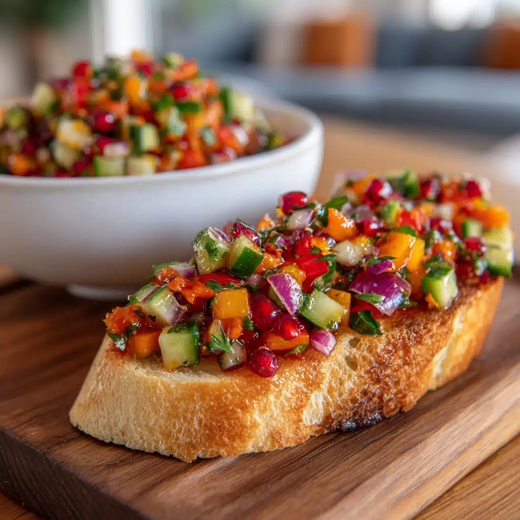 Olive Salad with Pomegranate and Walnuts Recipe - Recipe Image