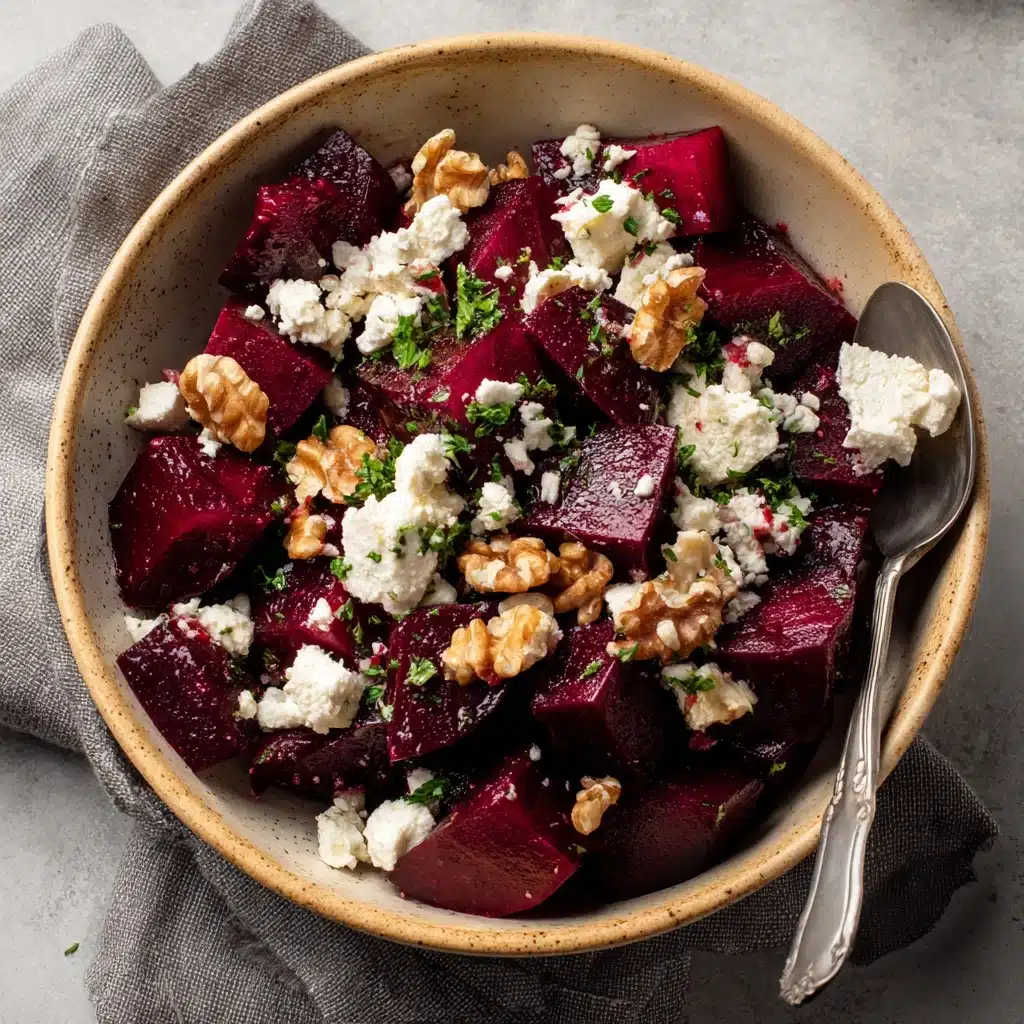 Beetroot Feta Walnut Salad Recipe 4 Beetroot Feta Walnut Salad Recipe - Recipe Image