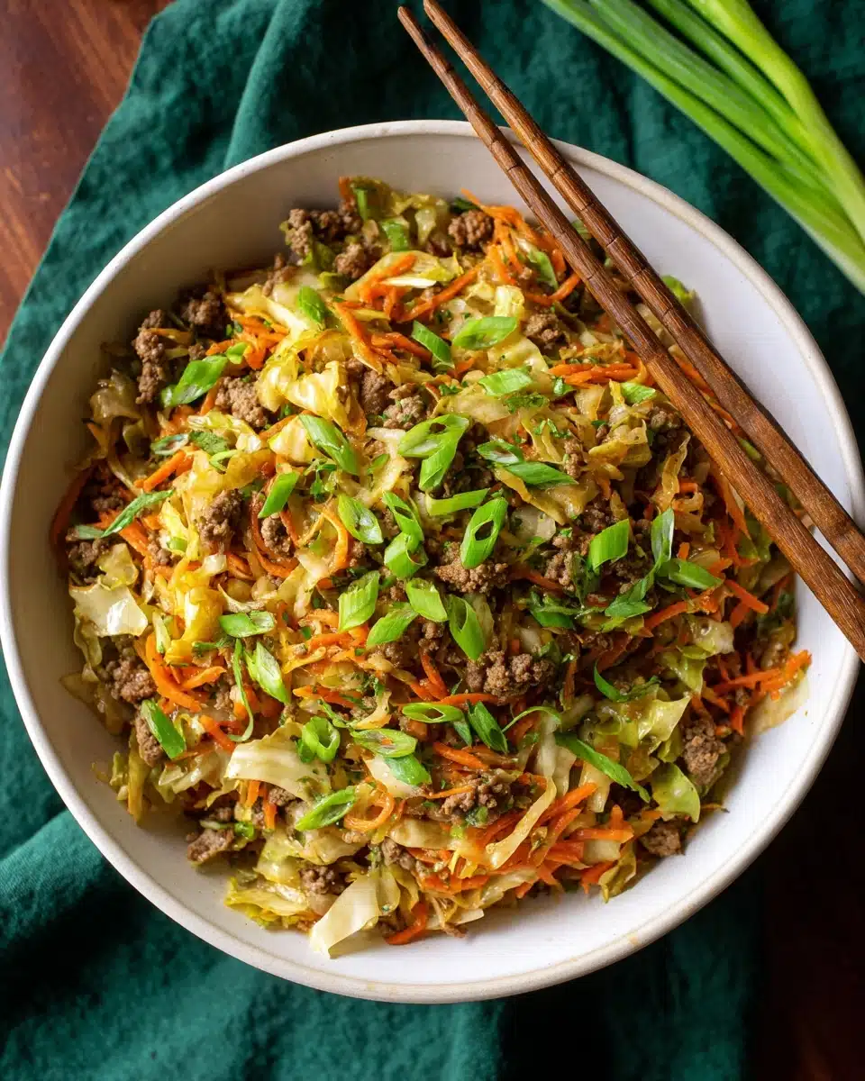 Egg Roll in a Bowl Recipe