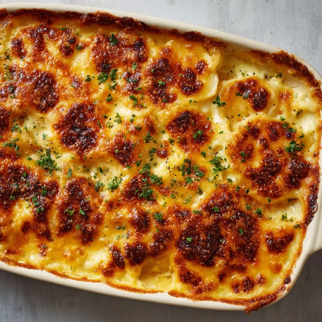 Copycat Ruth's Chris Potatoes au Gratin Recipe - Recipe Image