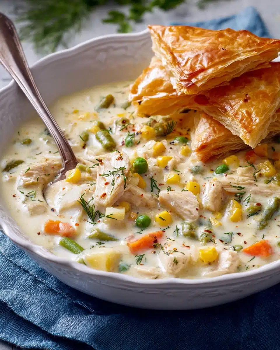Chicken Pot Pie Soup Recipe