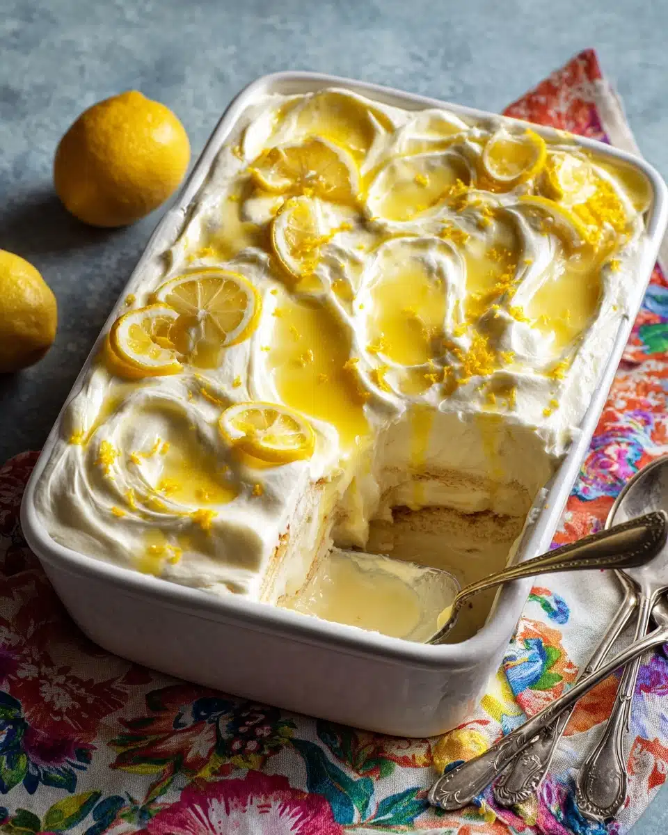 Lemon Tiramisu