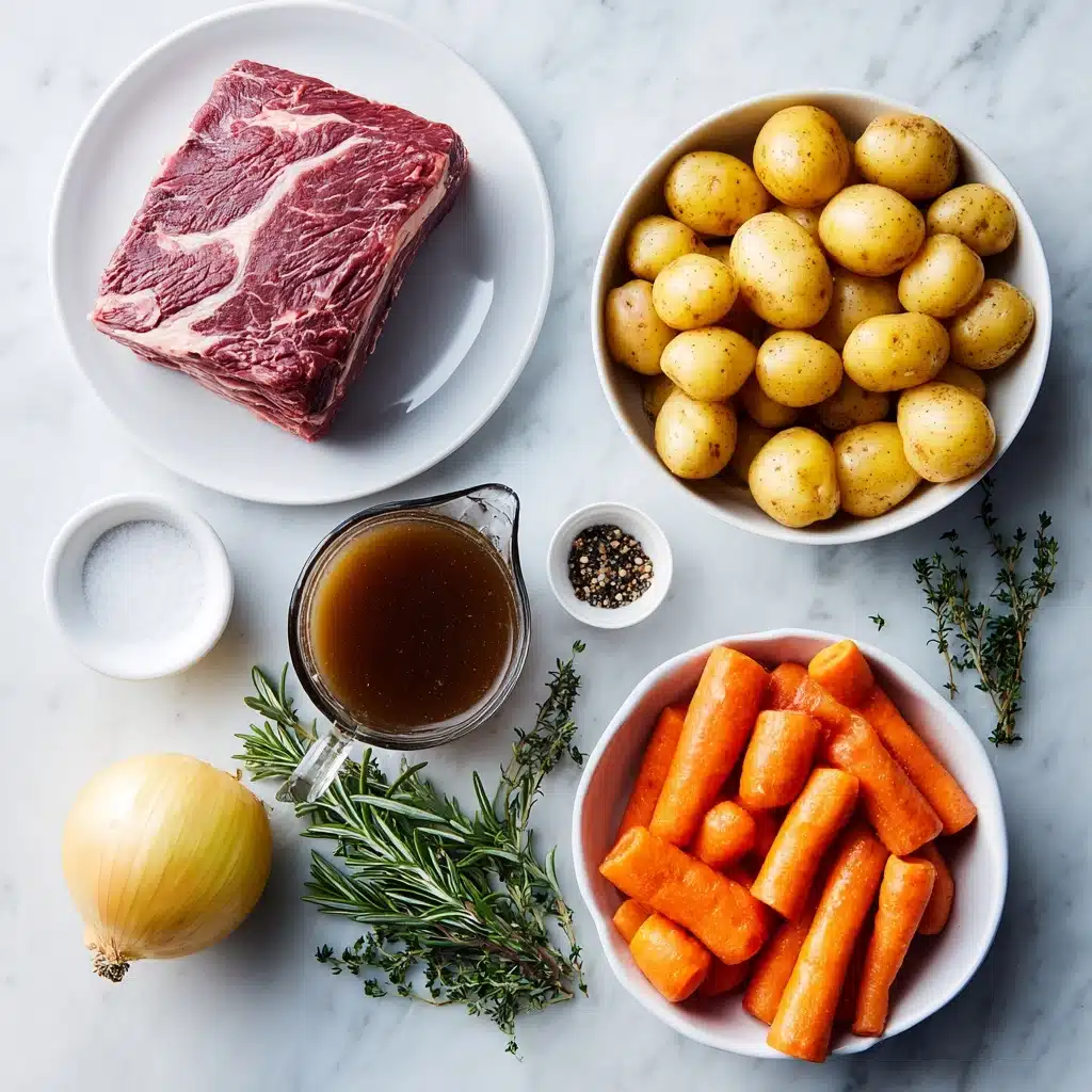 Crockpot Rump Roast with Root Vegetables Recipe - Recipe Image