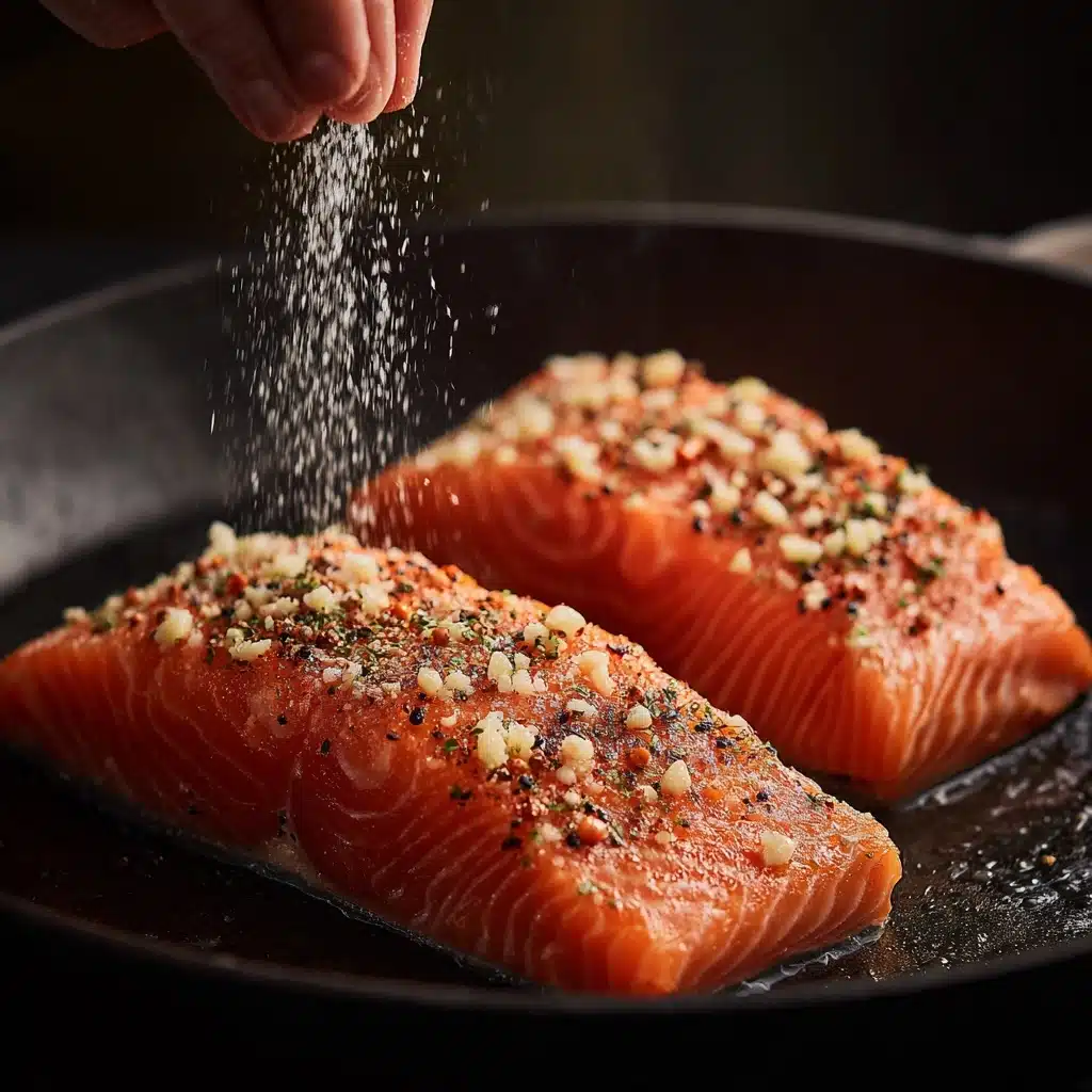30-Minute Seared Salmon with Lemon Orzo Recipe - Recipe Image