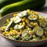 Street Corn Creamy Cucumber Salad Recipe