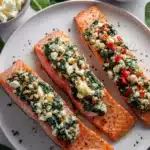 Stuffed Salmon With Spinach & Feta (30 minutes!) Recipe