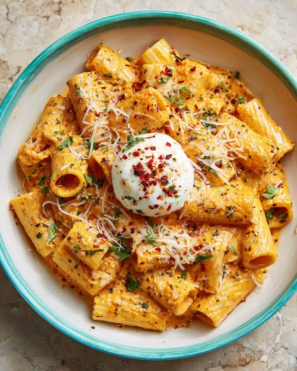 Creamy Tomato Garlic Pasta Recipe