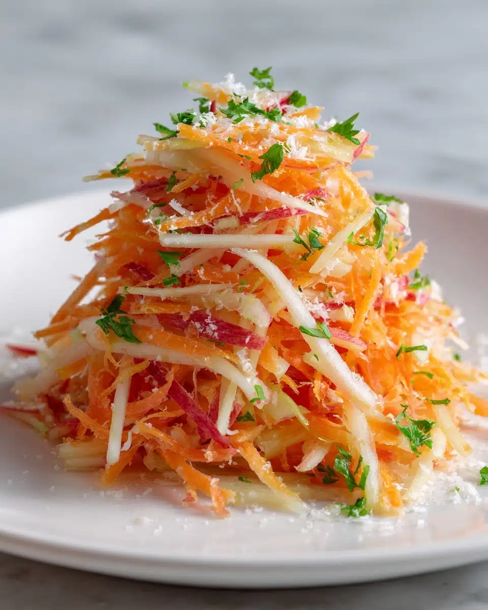 German Carrot and Apple Salad Recipe