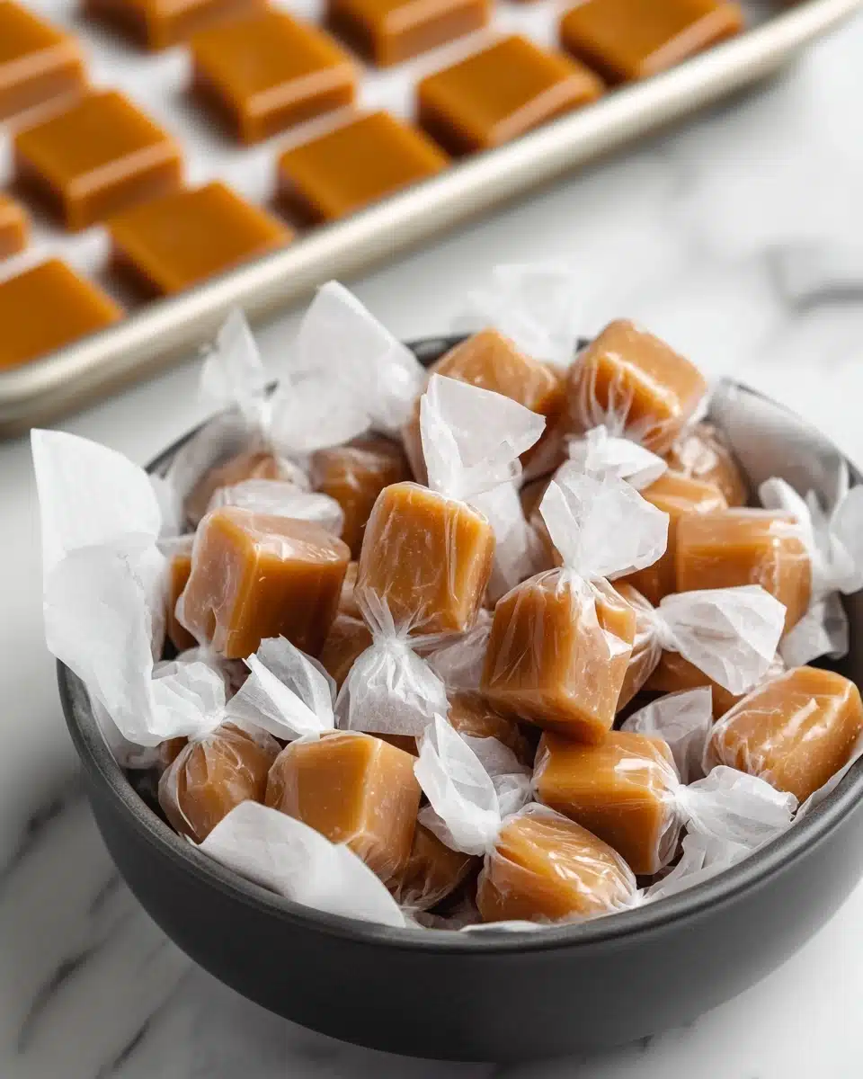 Homemade Caramels Recipe