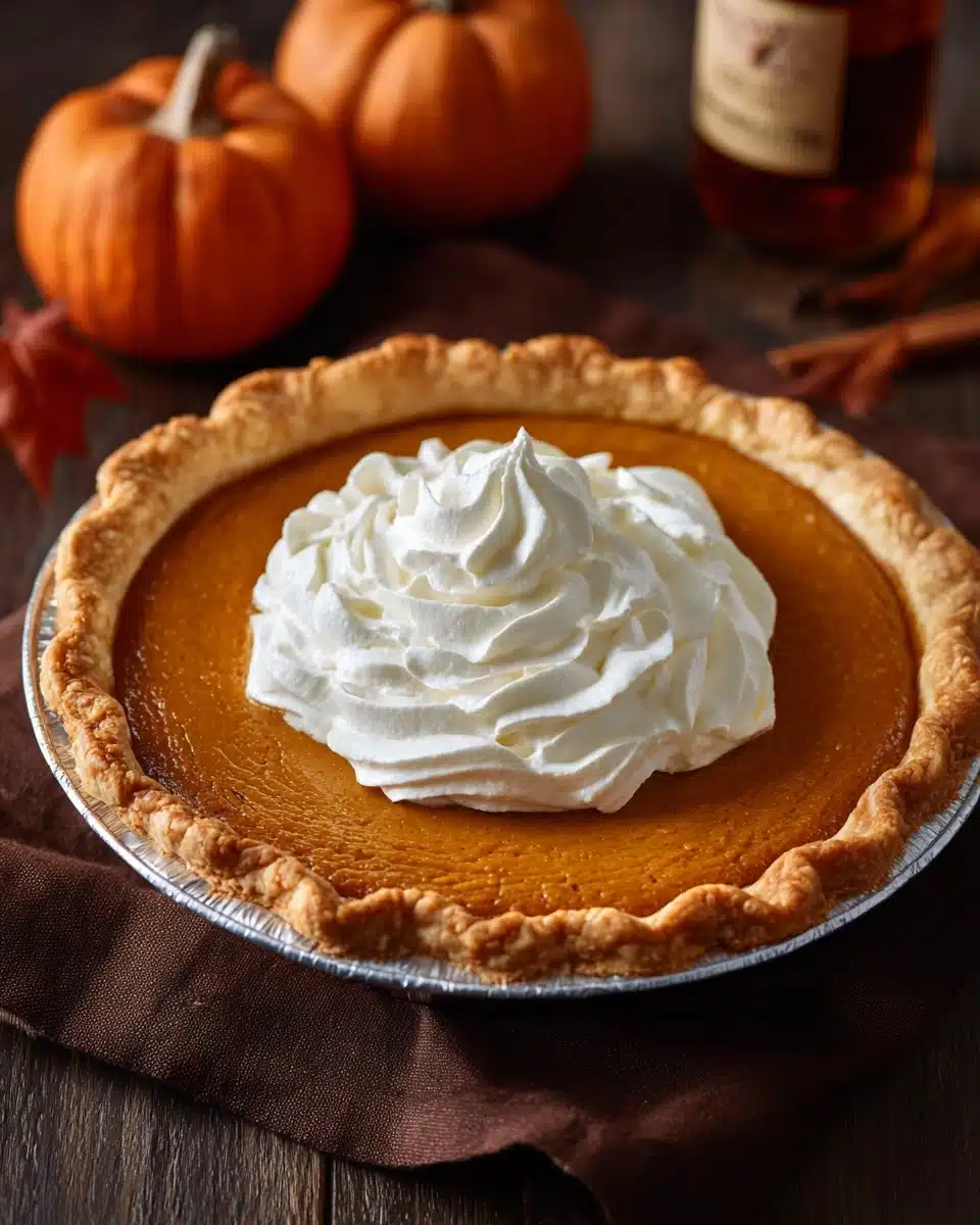 Fireball Pumpkin Pie Recipe