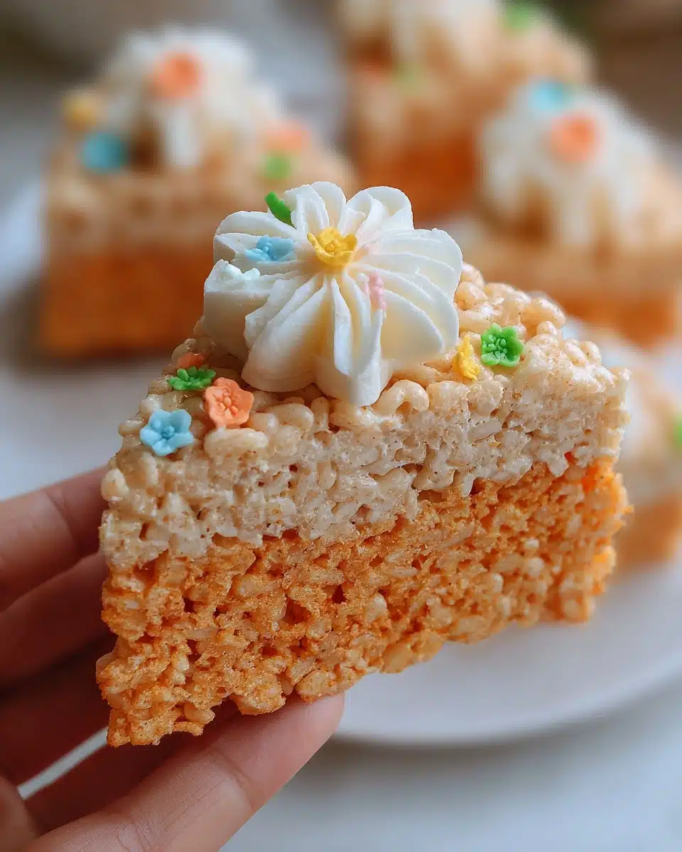 Pumpkin Pie Rice Krispies Treats Recipe