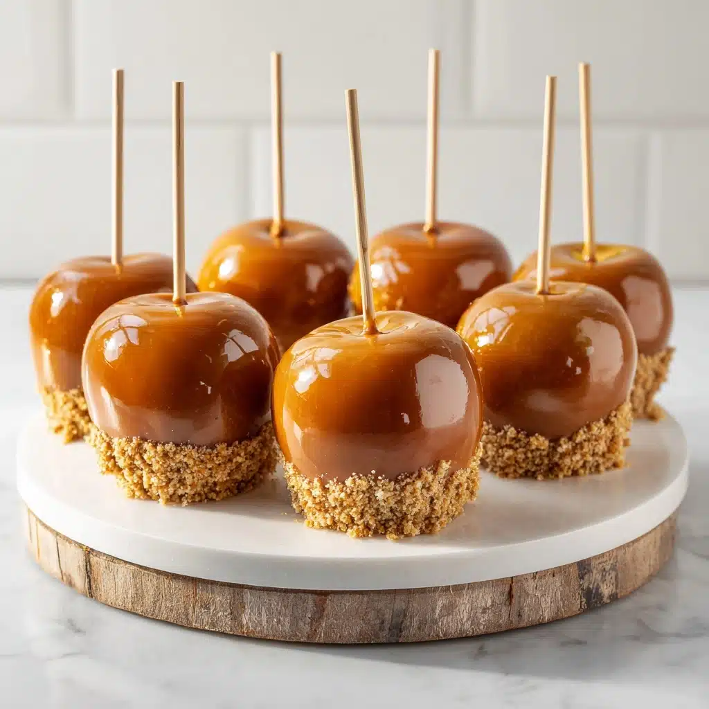 The Best Caramel Apples Recipe - Recipe Image