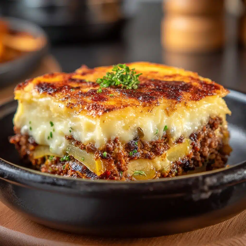 Outrageously Delicious Greek Moussaka Recipe - Recipe Image