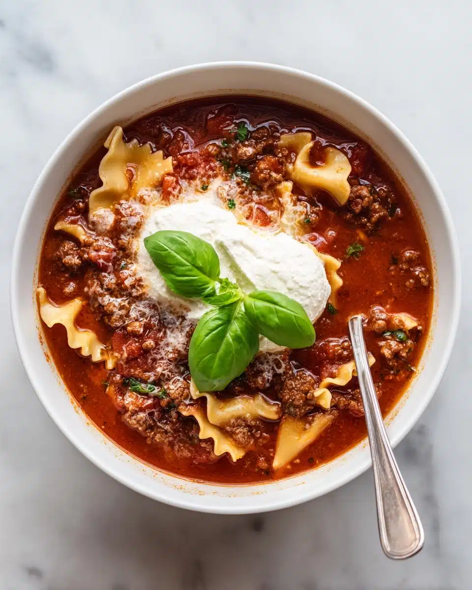 Lasagna Soup Recipe