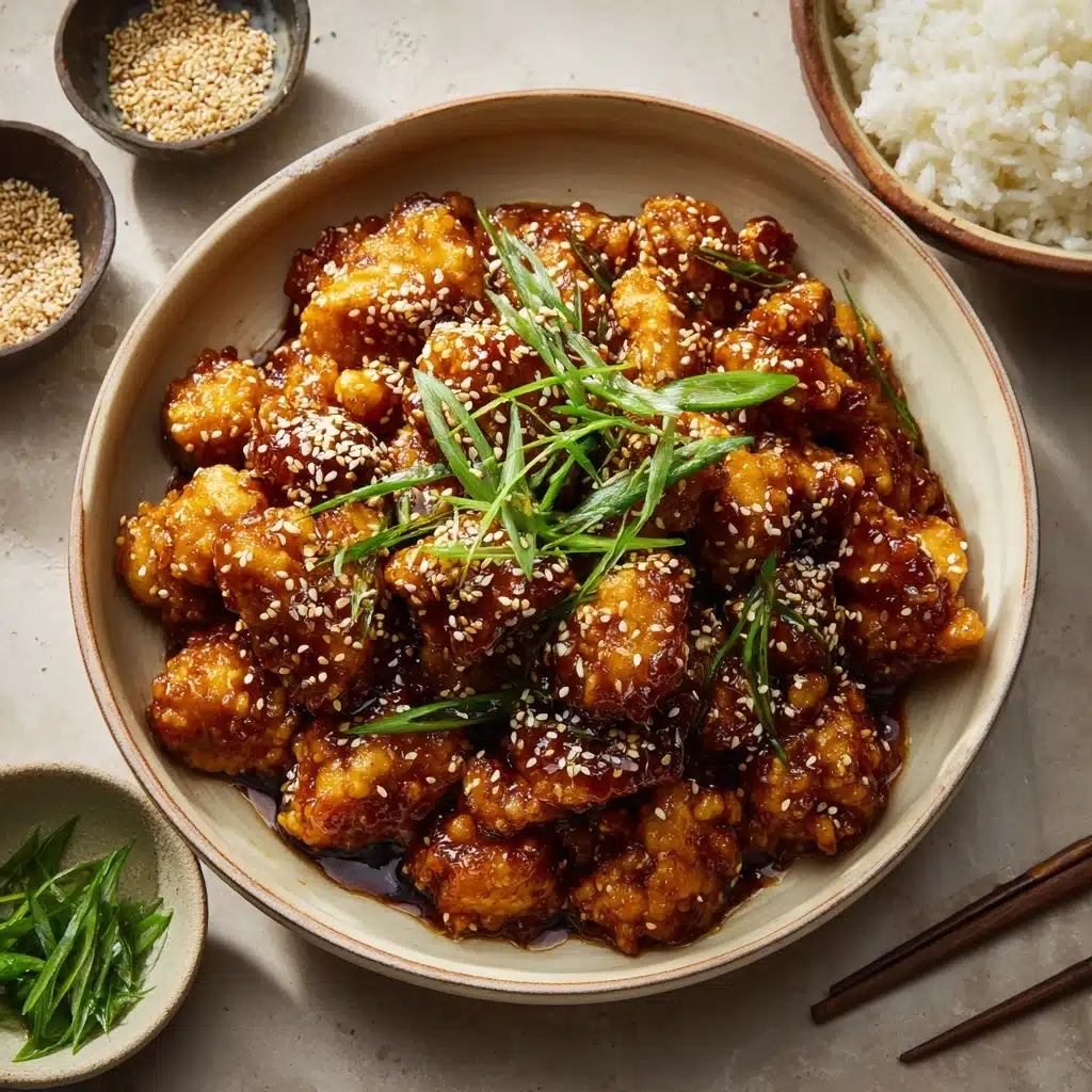 Honey Sesame Chicken Recipe - Recipe Image