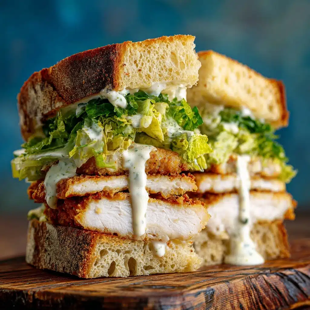 Crispy Chicken Caesar Sandwich Recipe - Recipe Image