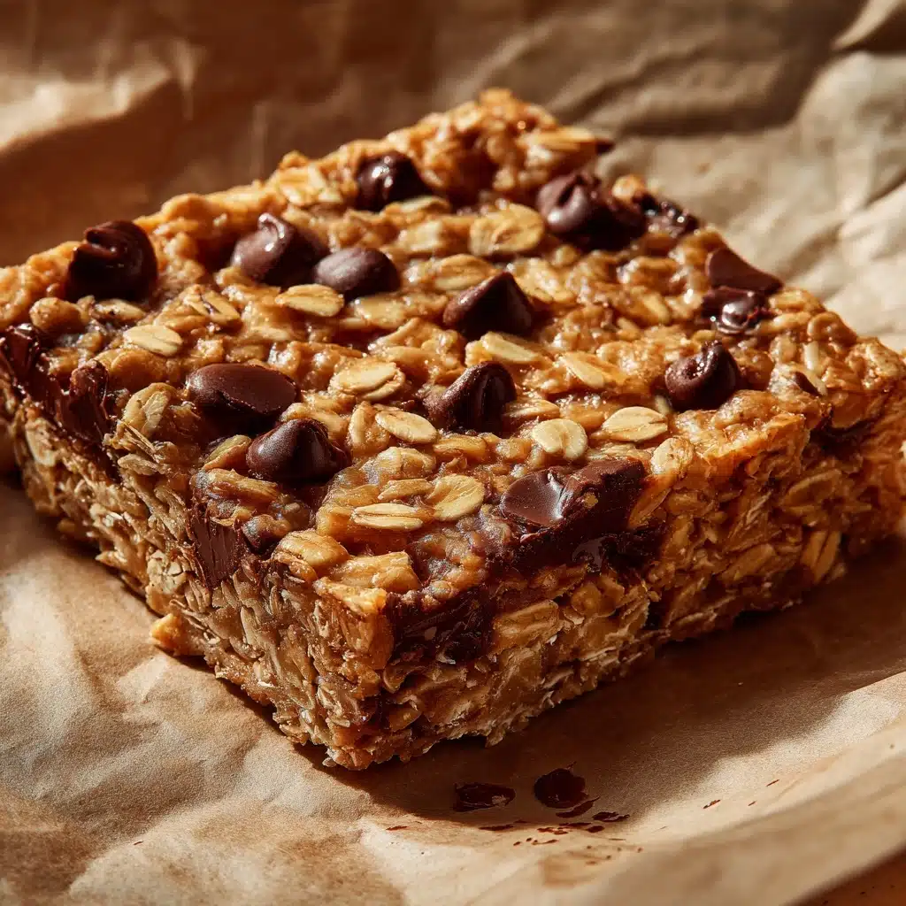 Banana Oatmeal Bars Recipe - Recipe Image