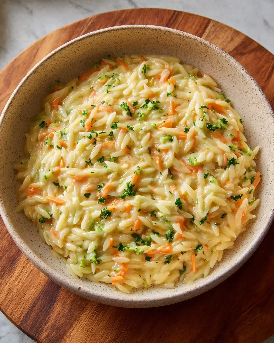 Veggie Orzo Recipe