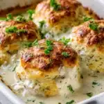 Chicken Pillows with Creamy Parmesan Sauce for Cozy Nights Recipe