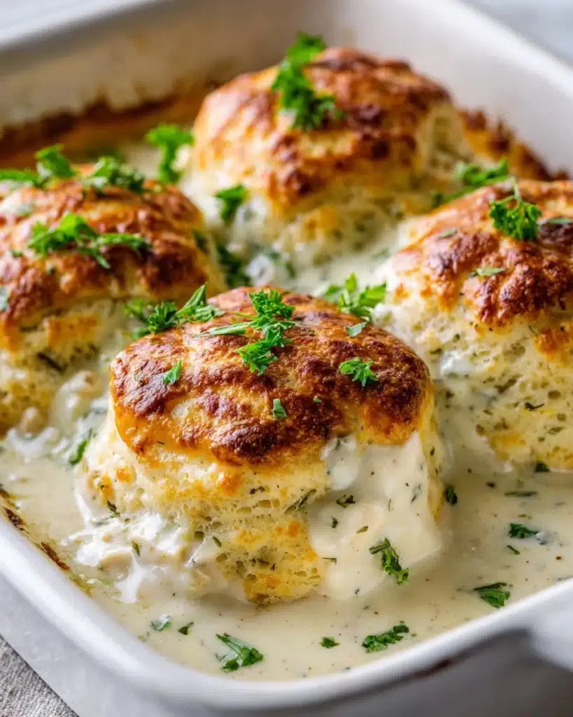 Chicken Pillows with Creamy Parmesan Sauce for Cozy Nights Recipe