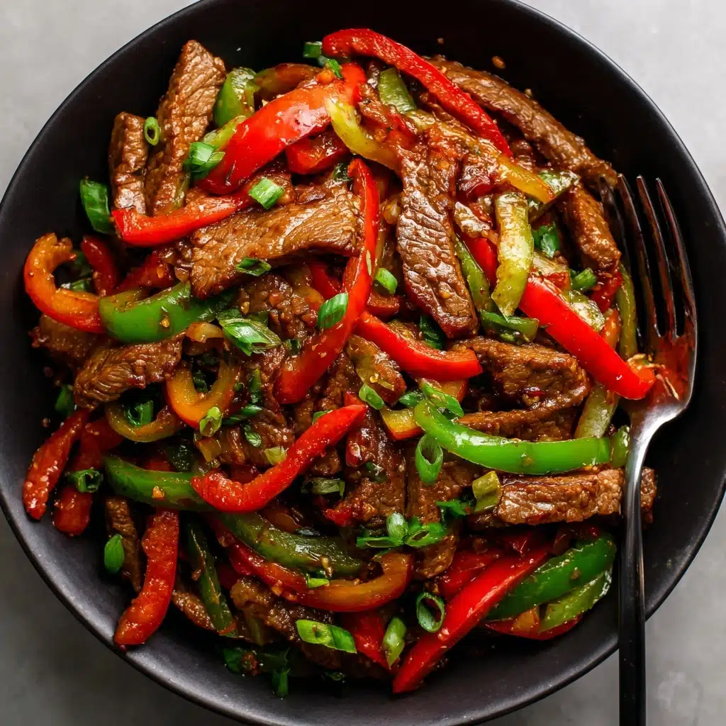 30-Minute Pepper Steak Stir Fry Recipe - Recipe Image