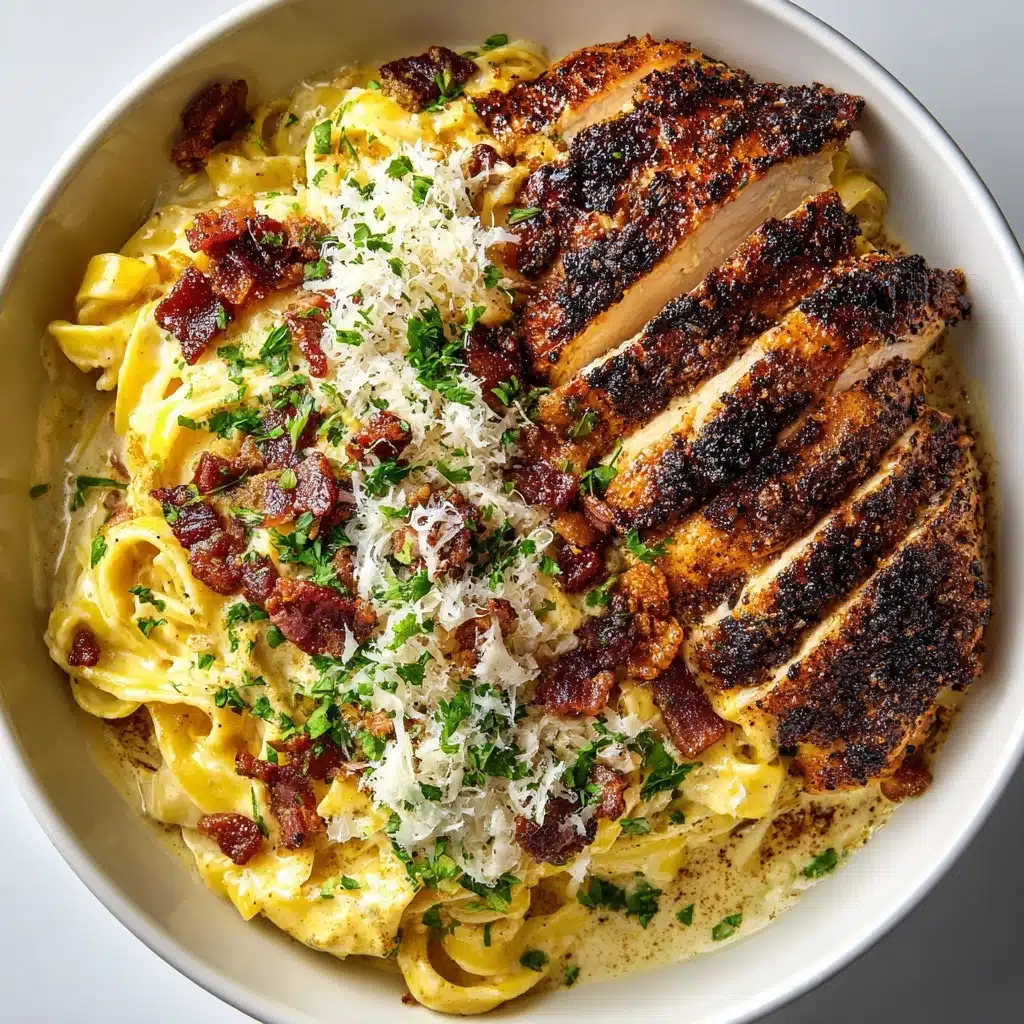 Creamy Cajun Chicken Spaghett Recipe - Recipe Image
