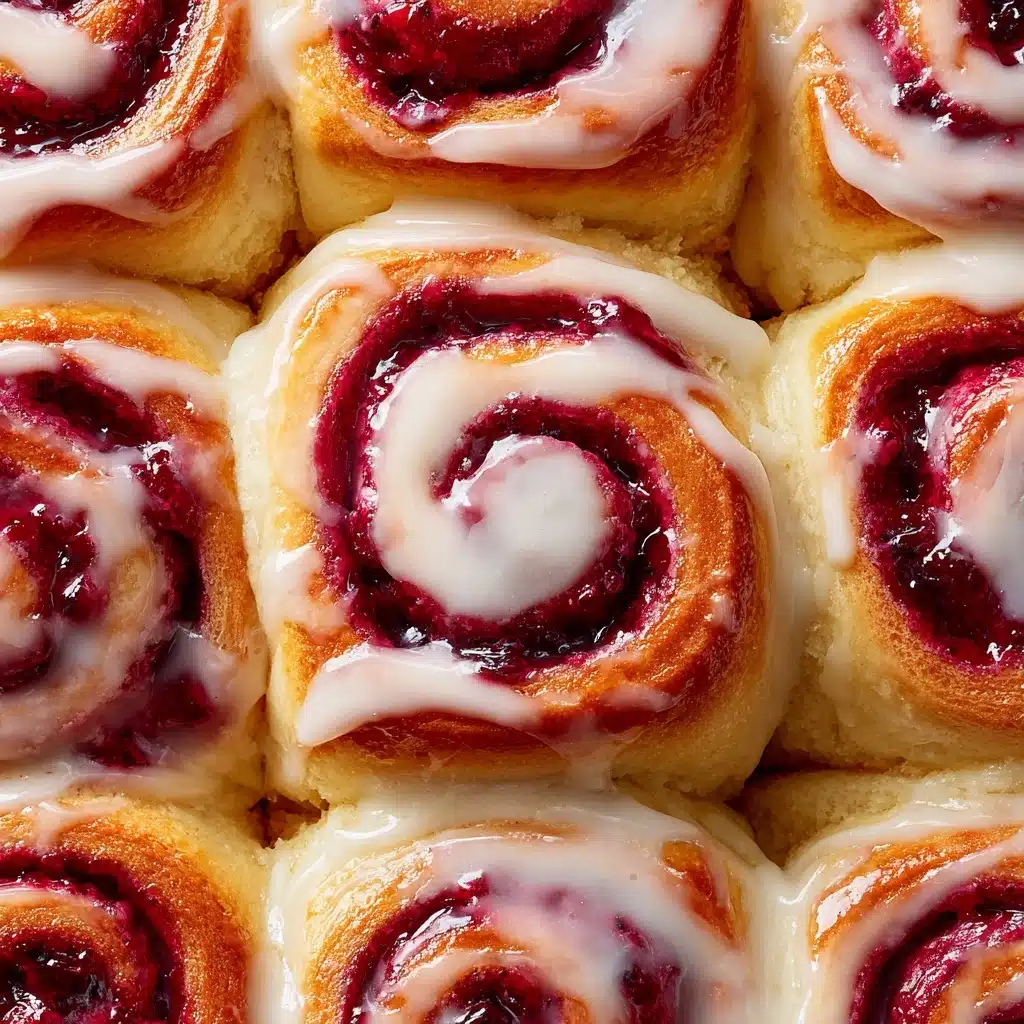 Raspberry Cinnamon Rolls Recipe - Recipe Image
