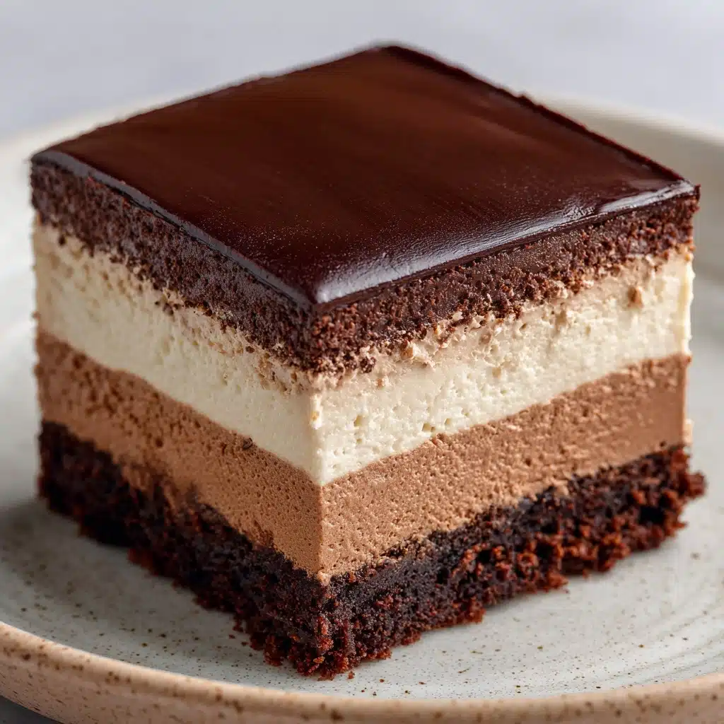 Chocolate Mousse Brownies Recipe - Recipe Image