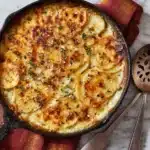 Crispy Parmesan and Gruyère Potato Gratin Recipe