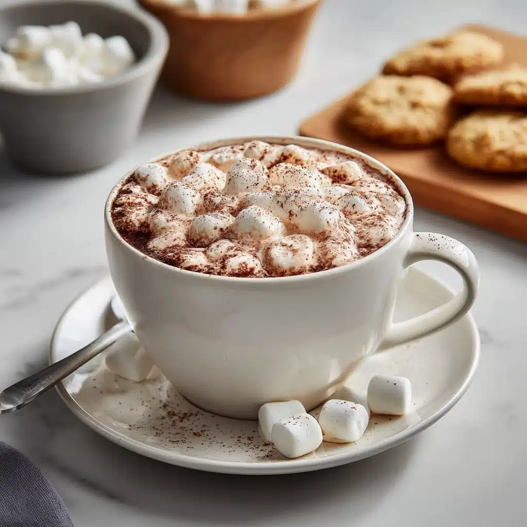 Best Homemade Hot Chocolate With Marshmallows Recipe - Recipe Image
