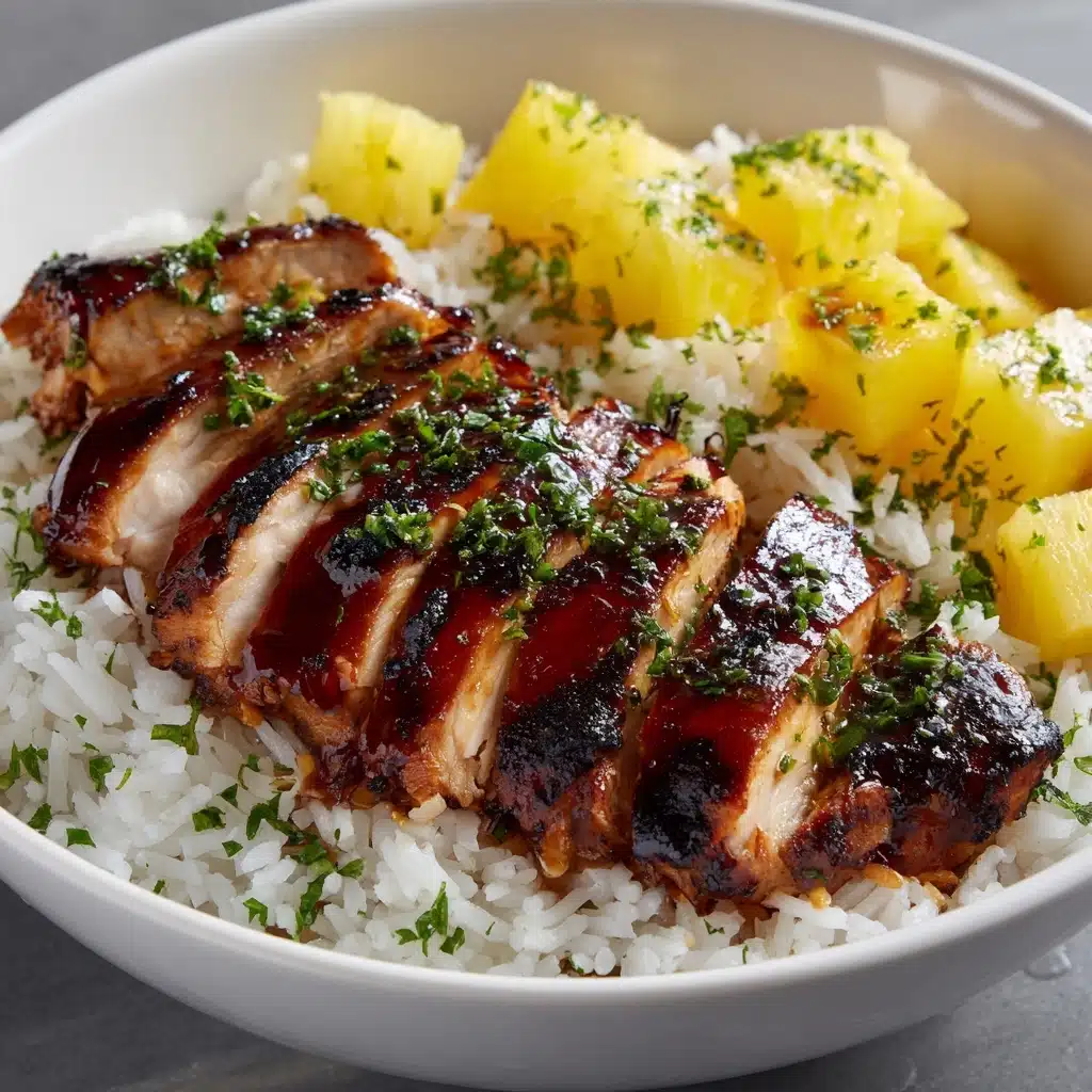 Pineapple Chicken and Rice Recipe - Recipe Image