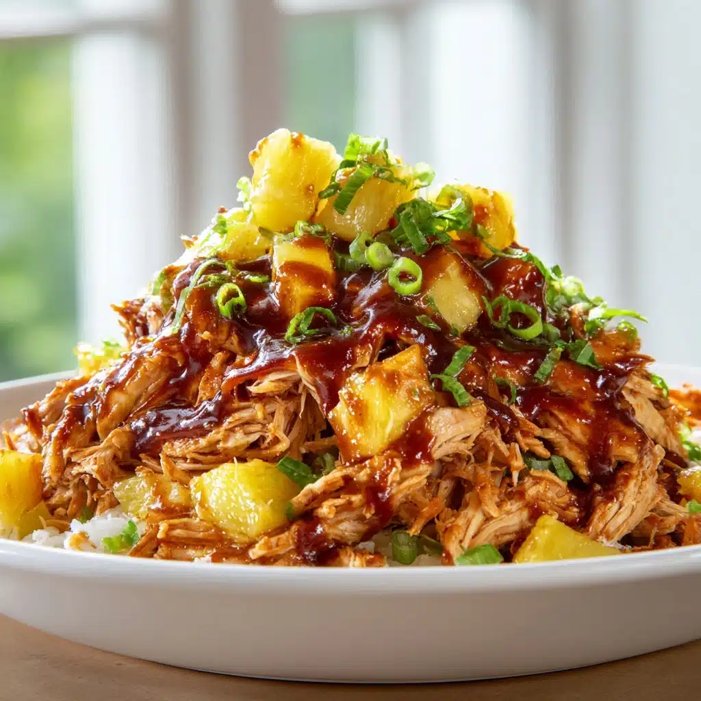 Crockpot Pineapple BBQ Chicken Recipe - Recipe Image