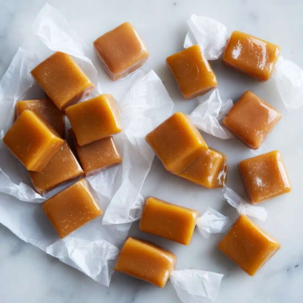Homemade Caramels Recipe - Recipe Image