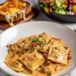 Creamy Cajun Sausage Ravioli Recipe