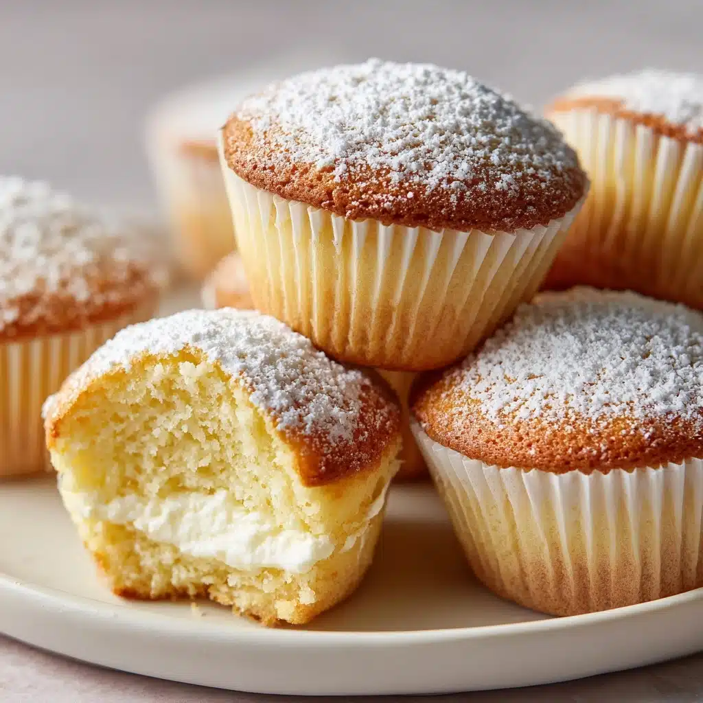 Fluffy Japanese Cotton Cheesecake Cupcakes You Must Try! Recipe - Recipe Image