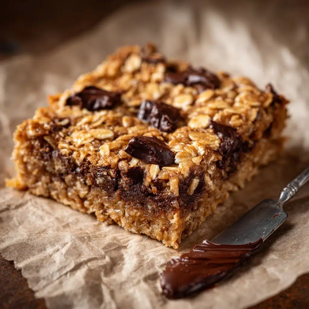 Banana Oatmeal Bars Recipe - Recipe Image