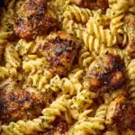 Cheesy Chicken Rotini Skillet Recipe