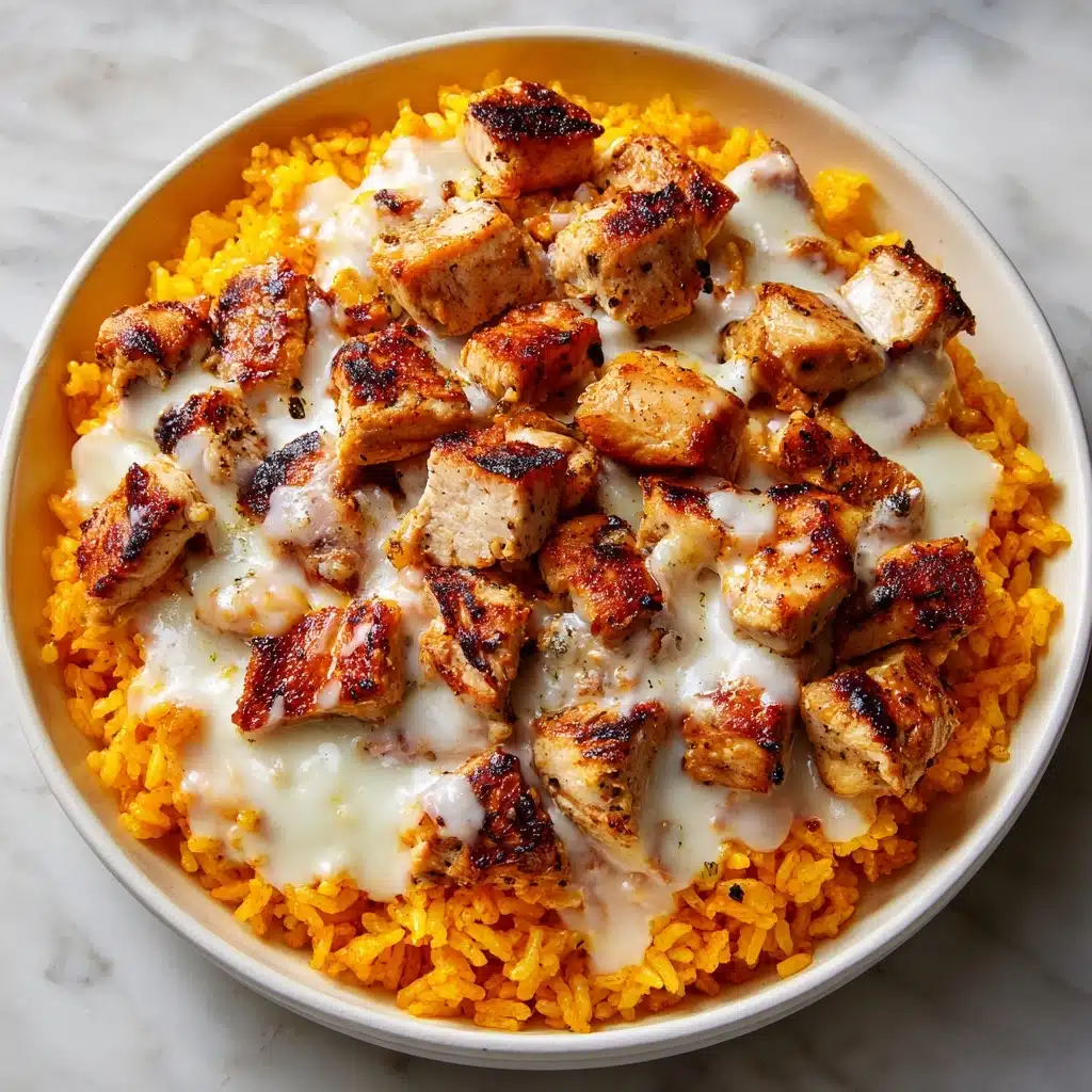 Queso Chicken & Rice Skillet Recipe - Recipe Image