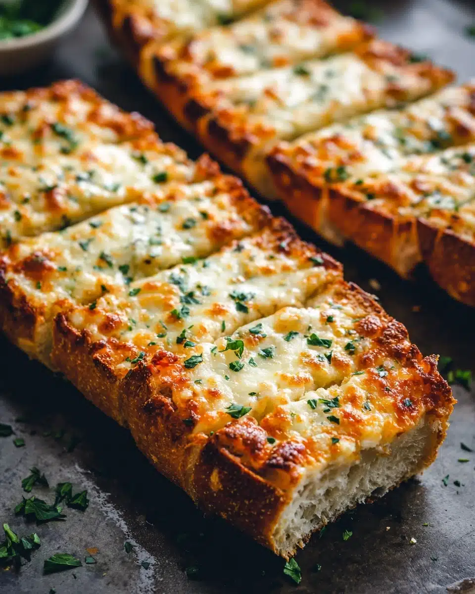 Best Cheesy Garlic Bread Recipe