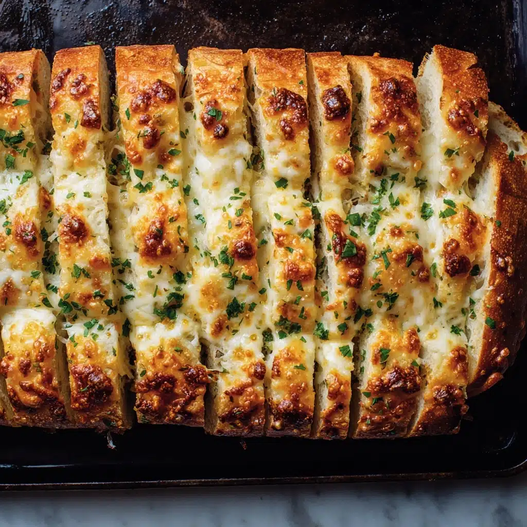 Best Cheesy Garlic Bread Recipe - Recipe Image