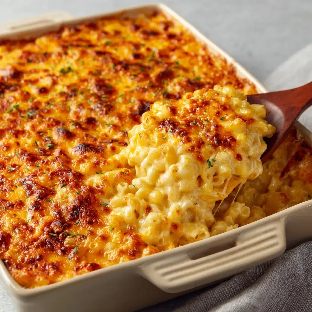 Creamy Homemade Baked Mac and Cheese Recipe - Recipe Image