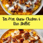 Queso Chicken & Rice Skillet Recipe