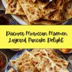 Moroccan Msemen Recipe - Square Laminated Pancakes Recipe