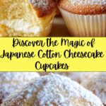 Fluffy Japanese Cotton Cheesecake Cupcakes You Must Try! Recipe